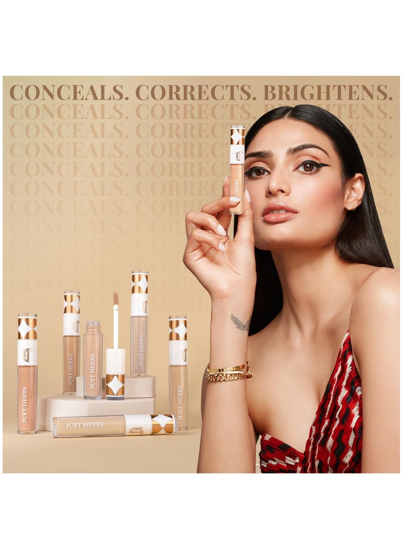 Just Herbs Concealer for Face Makeup Full Coverage 6ml