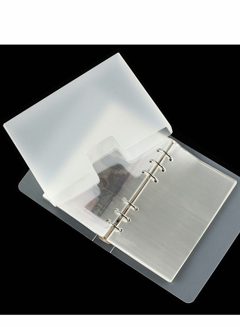 Dollar Bill Holder for Collectors Paper Money Currency Sleeves Collection Album, Cash Holders Book Banknote Collection, Clear