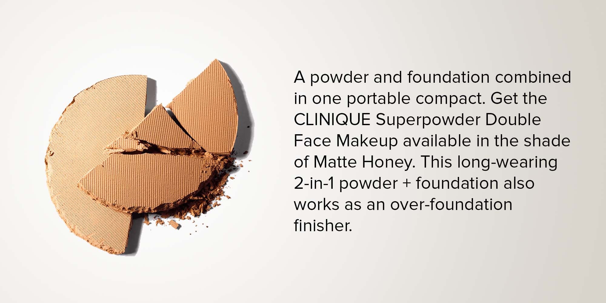 Superpowder Double Face Powder 04 Matte Honey