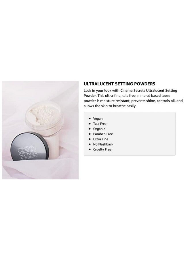 Pro Cosmetics Ultralucent Loose Setting Powder Soft Custard