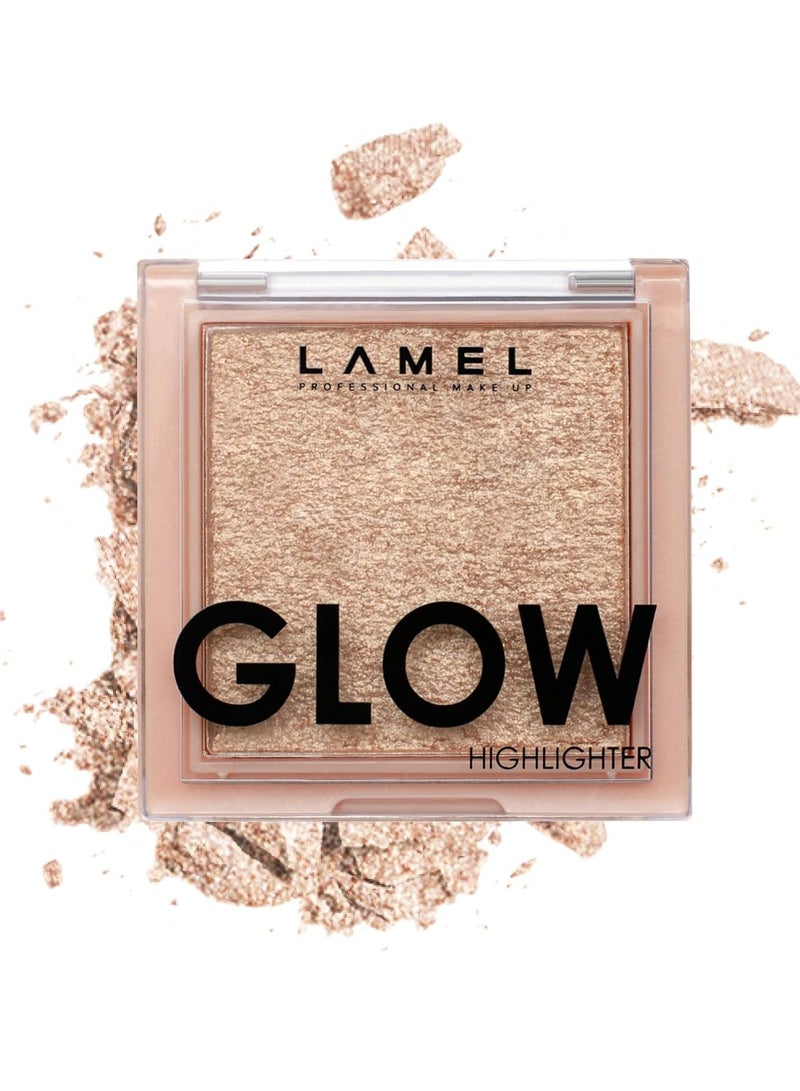 Lamel Glow Highlighter 402 Sun Radiant finish 3.8gm