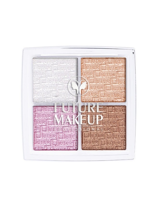 Future Makeup 4 Color Highlighter