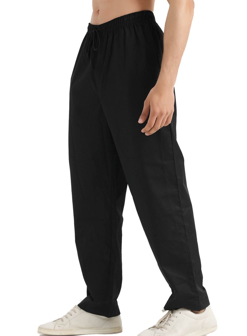 Chef High Rise Tapered Trousers with Elastic Waistband and Drawstring/chef uniform