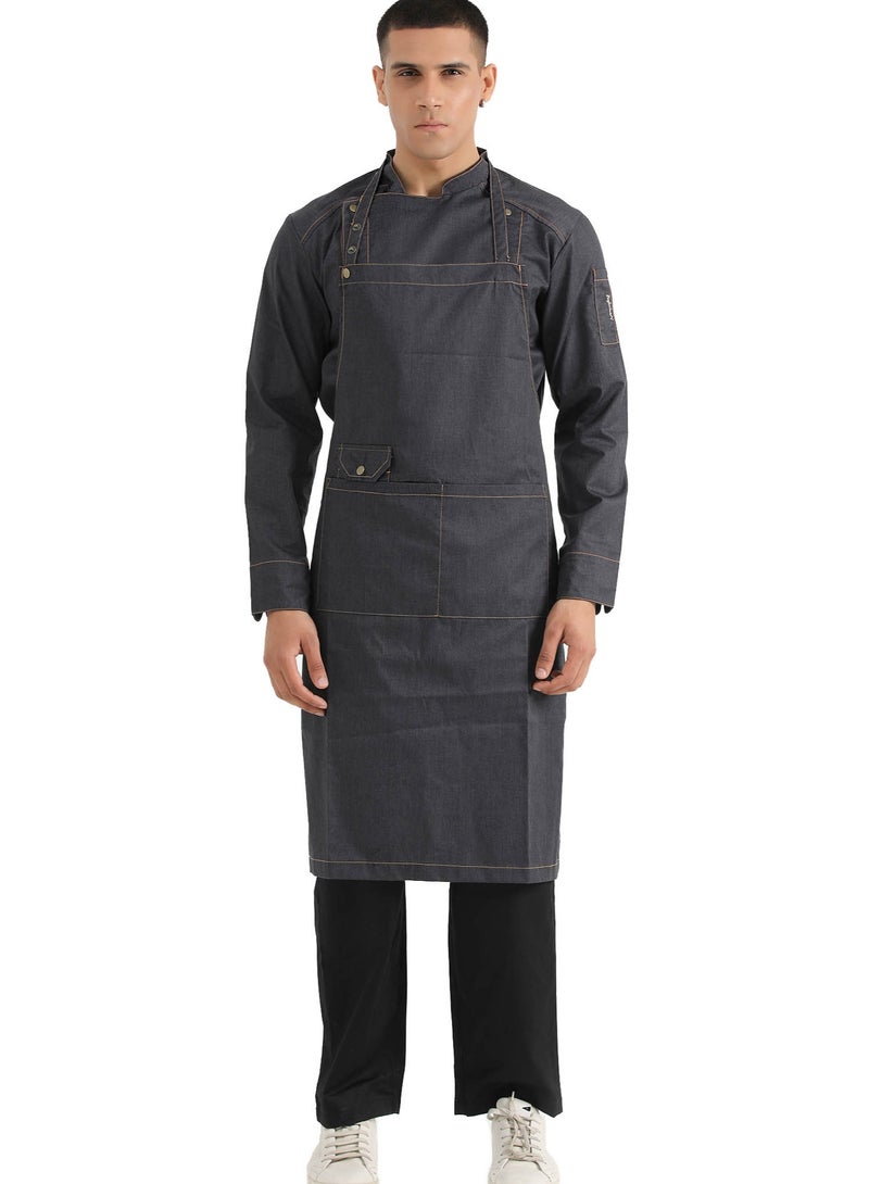 Chef Works Unisex Bib Chef Apron One Size