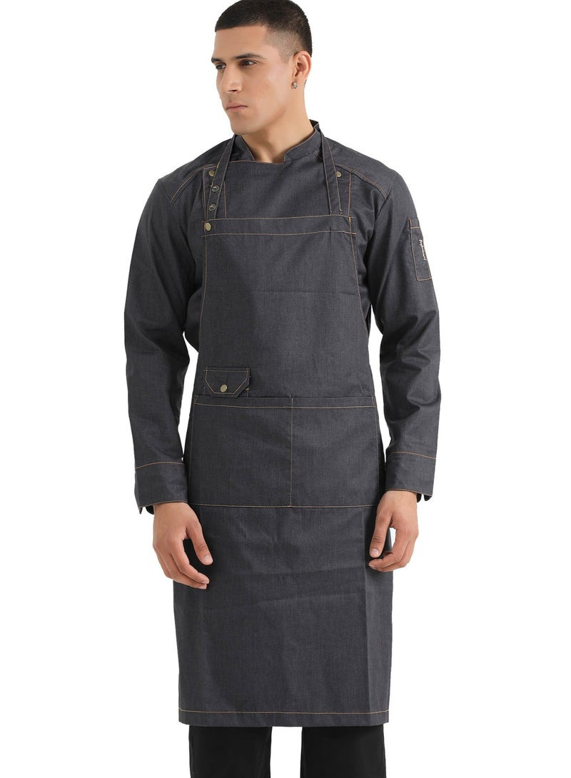 Chef Works Unisex Bib Chef Apron One Size