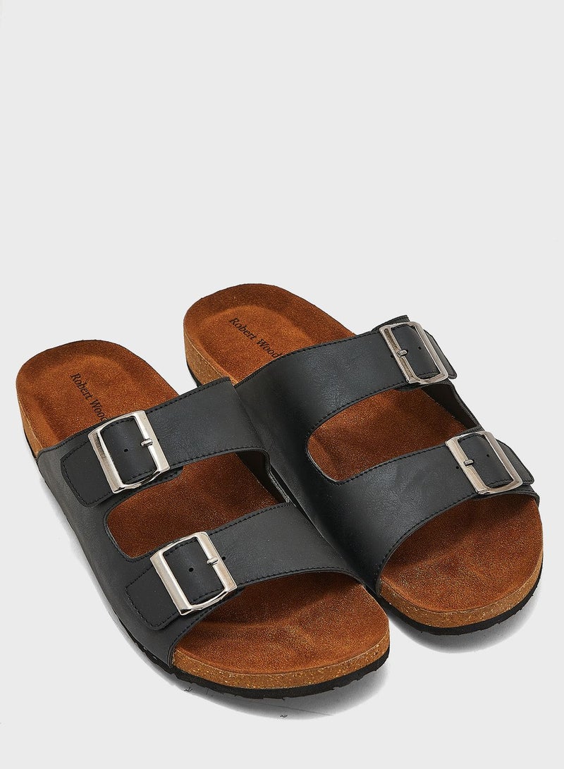 Buckle Details Sandals