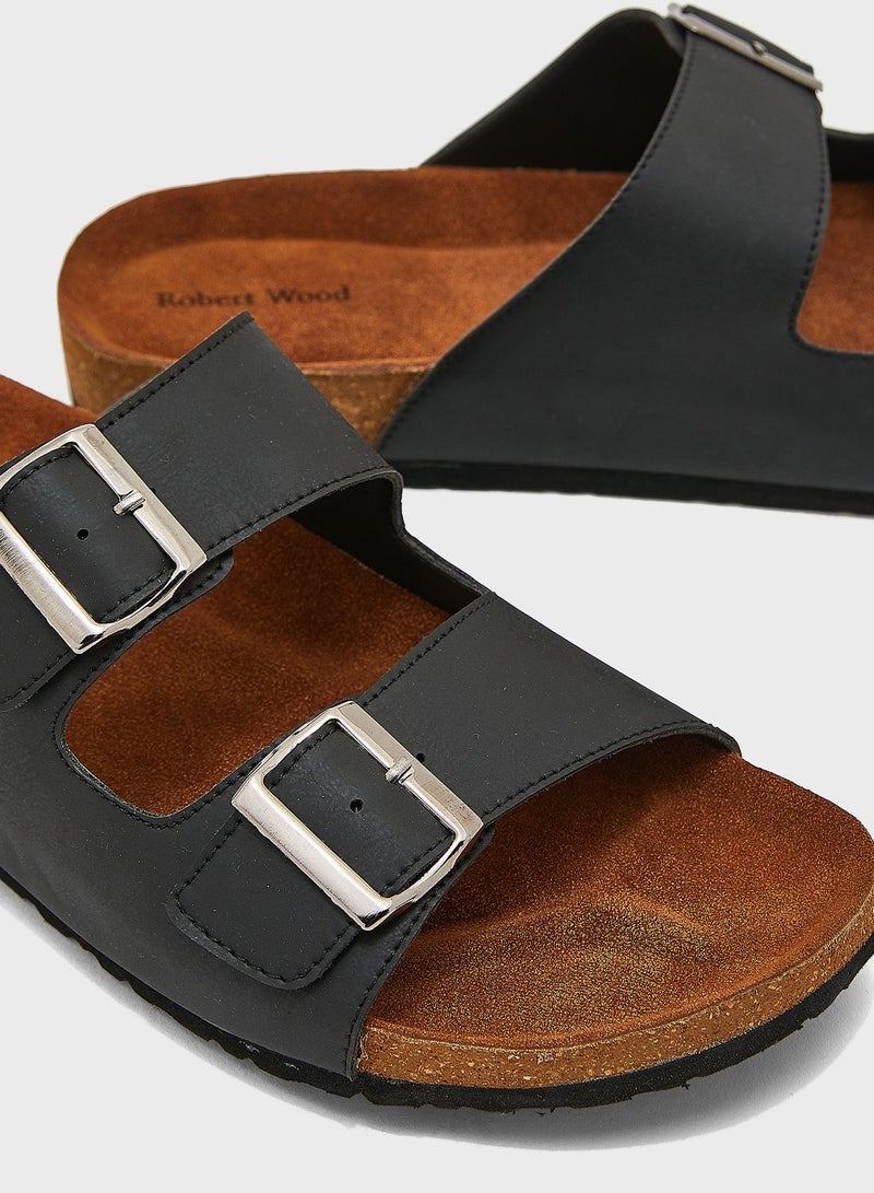 Buckle Details Sandals