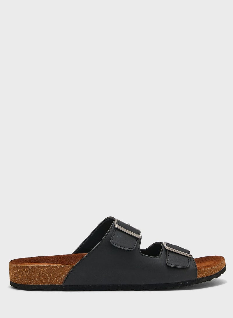 Buckle Details Sandals