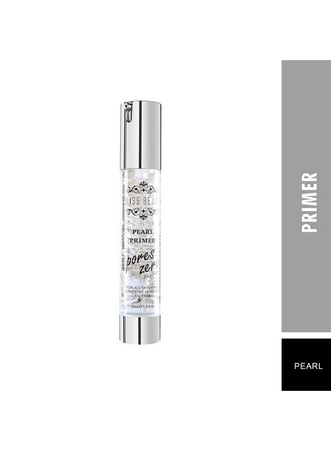 Pearl Primer Prime Light Face Makeup Pearlpores 30Ml Long Stay Oil Free All Skin Type Primer For Face Makeup