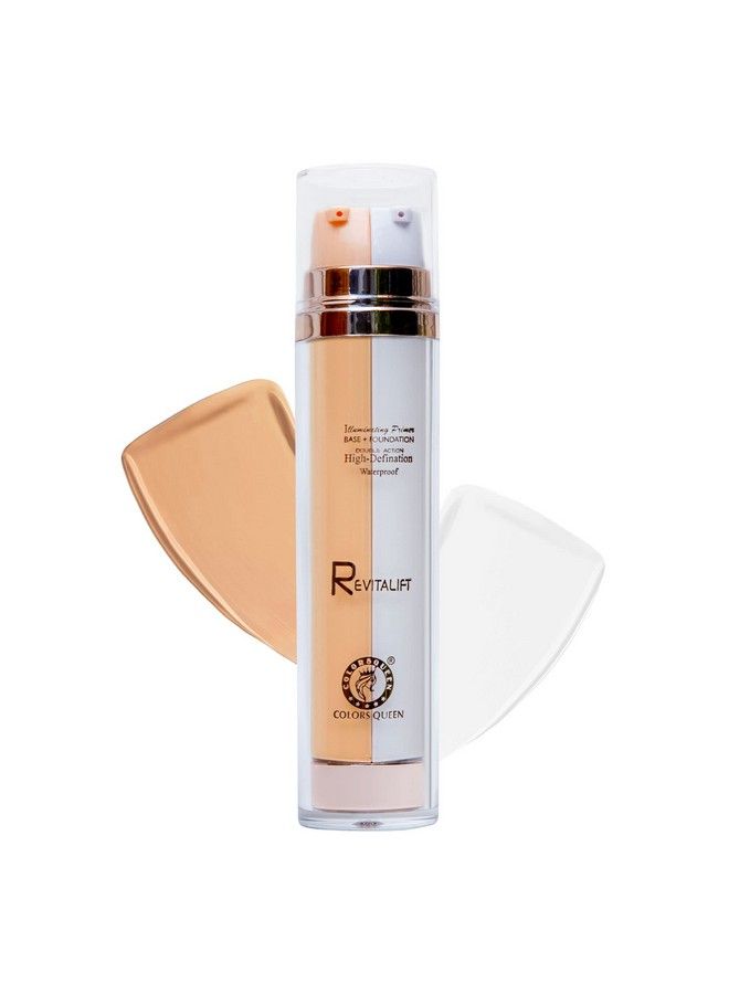 Revitalift 2 In 1 High Definition Double Action Water Proof Foundation With Primer