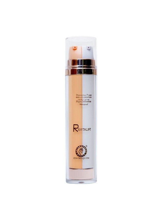 Revitalift 2 In 1 High Definition Double Action Water Proof Foundation With Primer