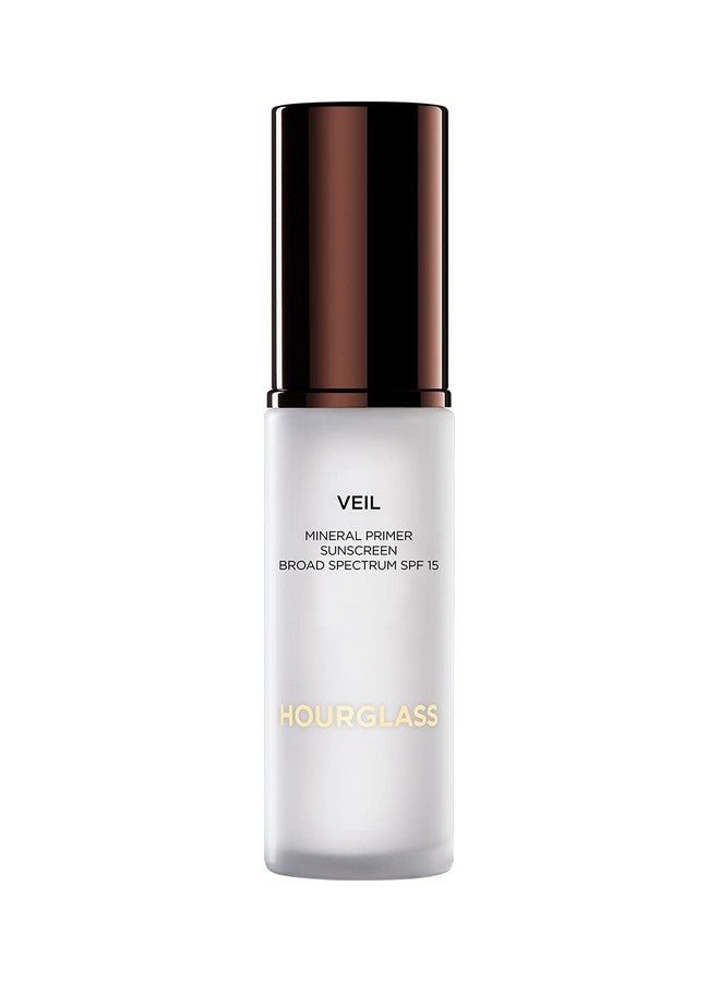 Veil Mineral Primer. All Day Oil Free Makeup Primer With Spf 15. Vegan And Cruelty Free. (1 Ounce).