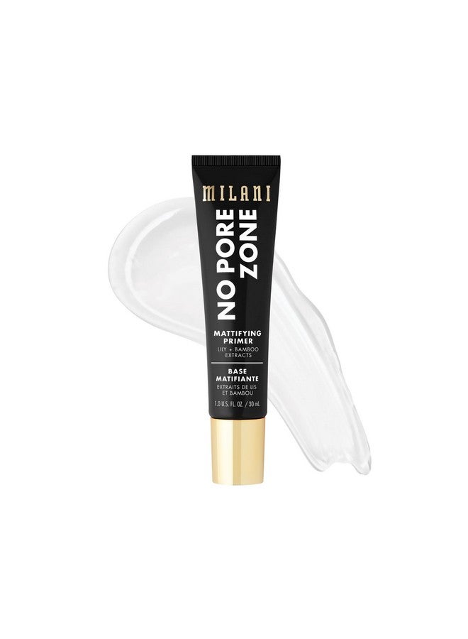 No Pore Zone Mattifying Primer For Makeup (1.0 Floz.) Matte Face Primer For Oily Skin