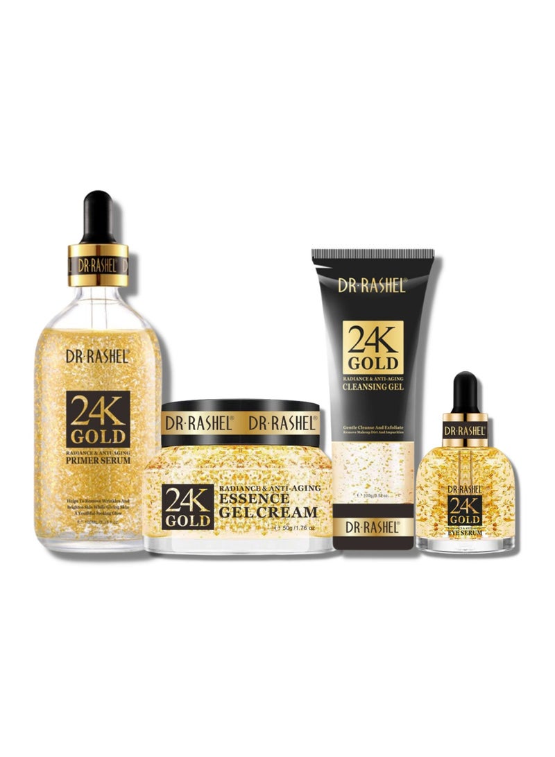 24K Golden Radiance & Anti-Aging 4 piece kit