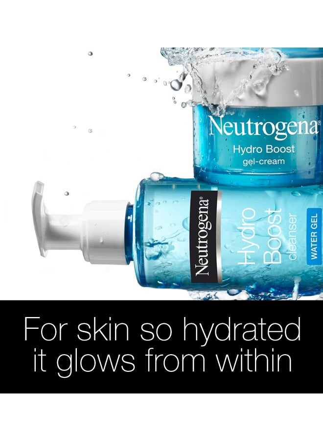 Neutrogena Cleansing Water Gel Hydro Boost Normal To Dry Skin Blue