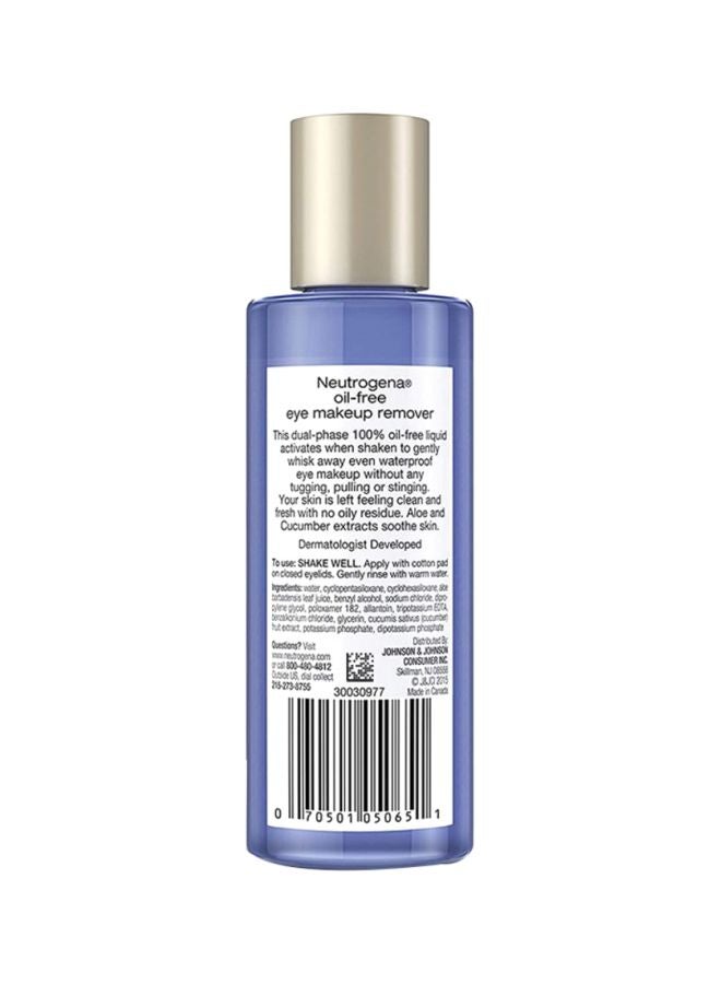 Oil Free Eye Makeup Remover