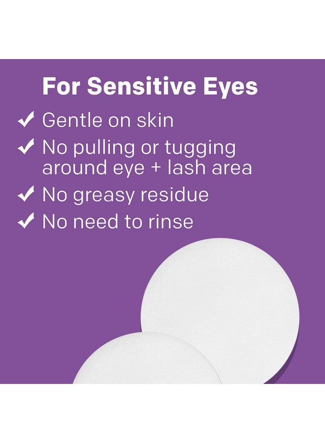 Eye Makeup Remover Pads Biodegradable Longwear & Waterproof Hypoallergenic Cruelty Free Fragrance Free Cleansing Wipes 120 Pads (Pack Of 1)