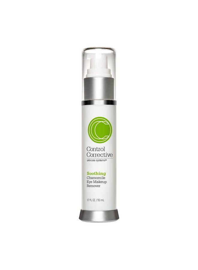 Control Corrective Chamomile Eye Makeup Remover 1.7 Oz Safe For Lash Extensions Botanical Oil Free Eye Makeup Remover Perfect For False Lashes Eyebright Extracts To Soothe Eye Irritation No Oil