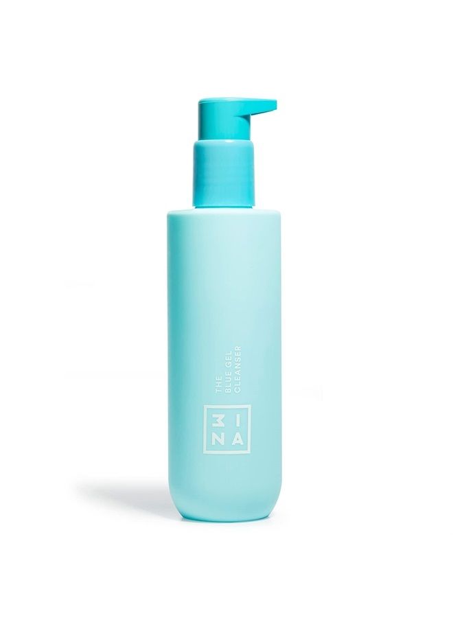 MAKEUP - Vegan - Cruelty Free - The Blue Gel Cleanser - Blue - Makeup remover - Refreshing micellar formula - Aloe & Hamamelis - Smooths, calms, refresh and purifies skin