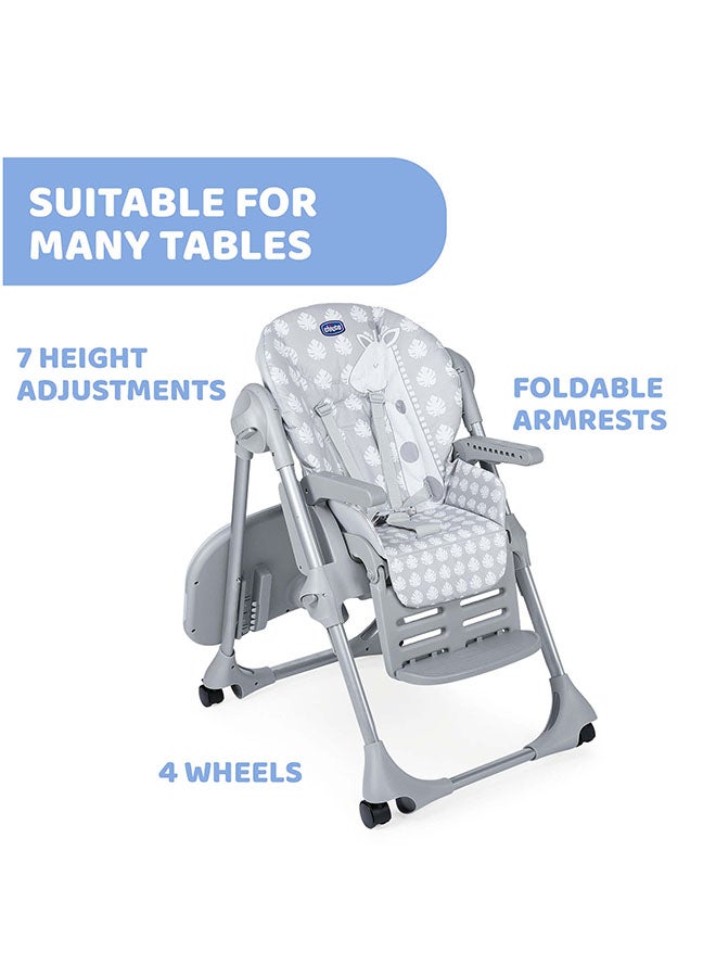 Polly Easy Highchair 6M-3Y, Giraffe
