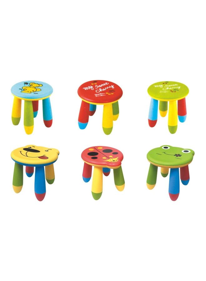 Durable Round Stool for Kids 28cm