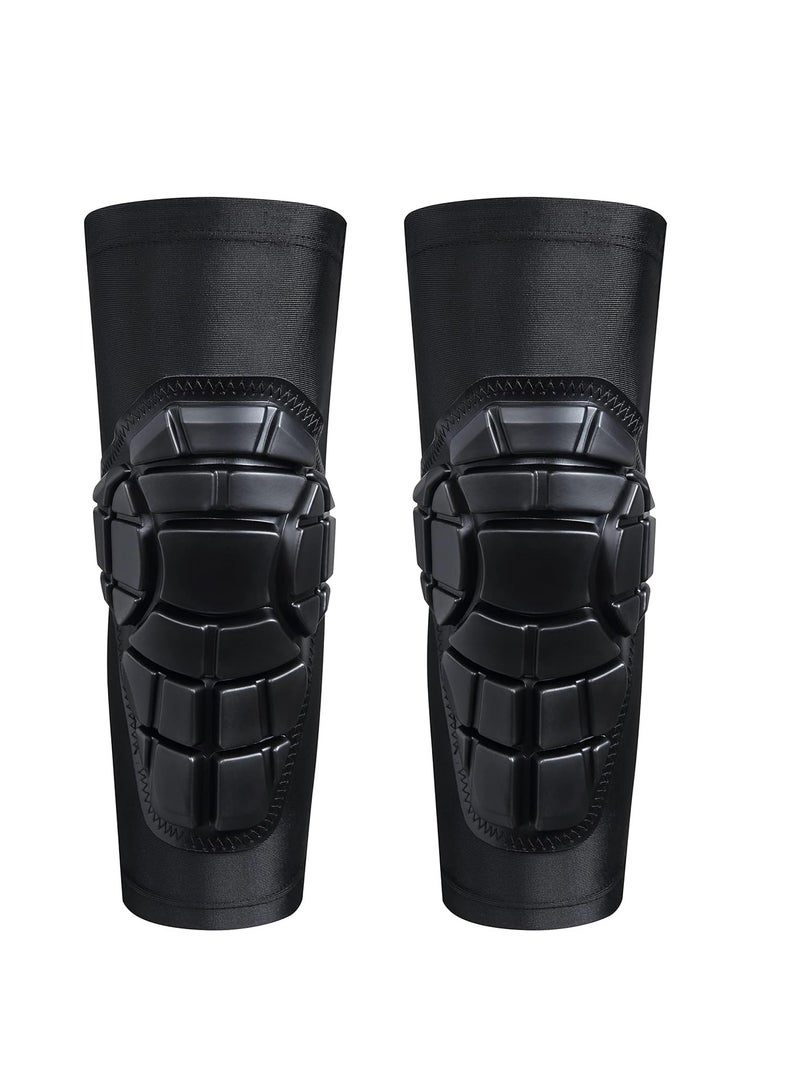 Youth Kids Knee Pads Elbow Guards Batters Protective Gear for Sports Baseball Lacrosse Football Volleyball Skating(Knee pads, M)