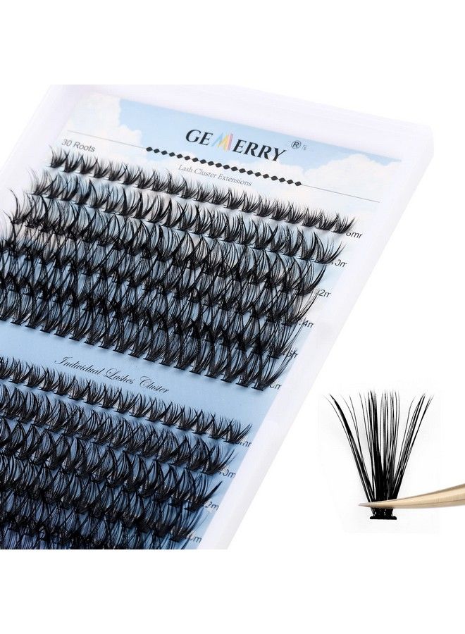 Individual Lashes Large Tray 240pcs 007mm 30D+40D D Curl Mix 816mm Inidividual Lashes Cluster Soft&Natural Cluster Lashes Mink Lash Cluster Mixed Tray False Eyelashes By GEMERRY(30D/40D007D 816 Mix)