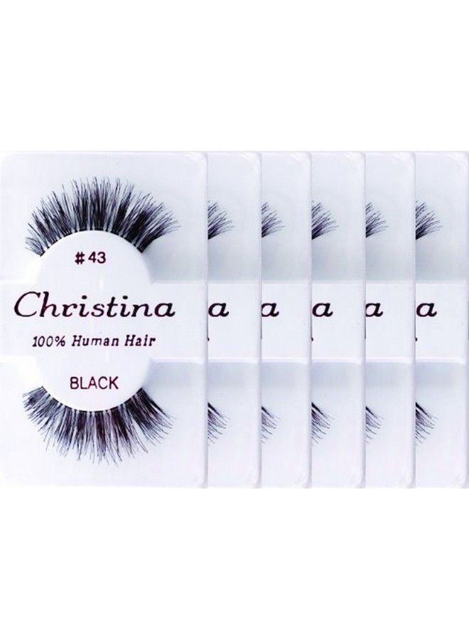 6Packs Eyelashes #43