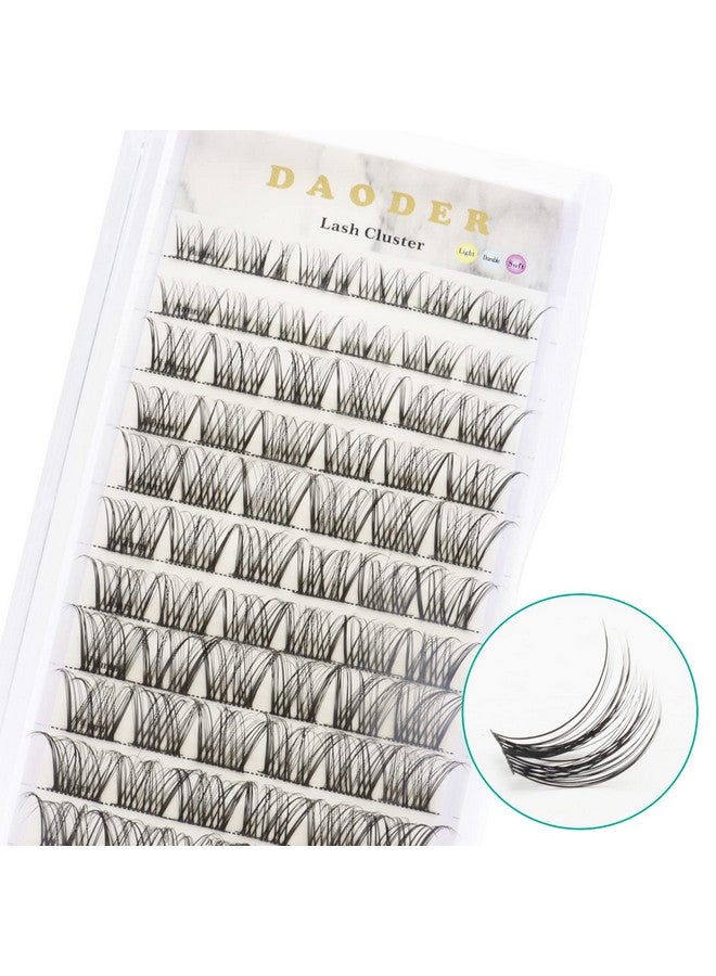 Lash Clusters Individual Lashes 72 Wide Cluster Lashes D Curl Wispy Eyelash Extension For Diy At Home 8 16Mm Mix Light Reusable Lash Extension (Lash Cluster 003)