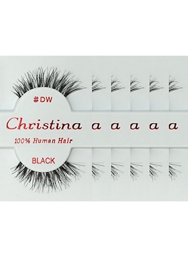 6 Pack False Eye Lashes Style Dw