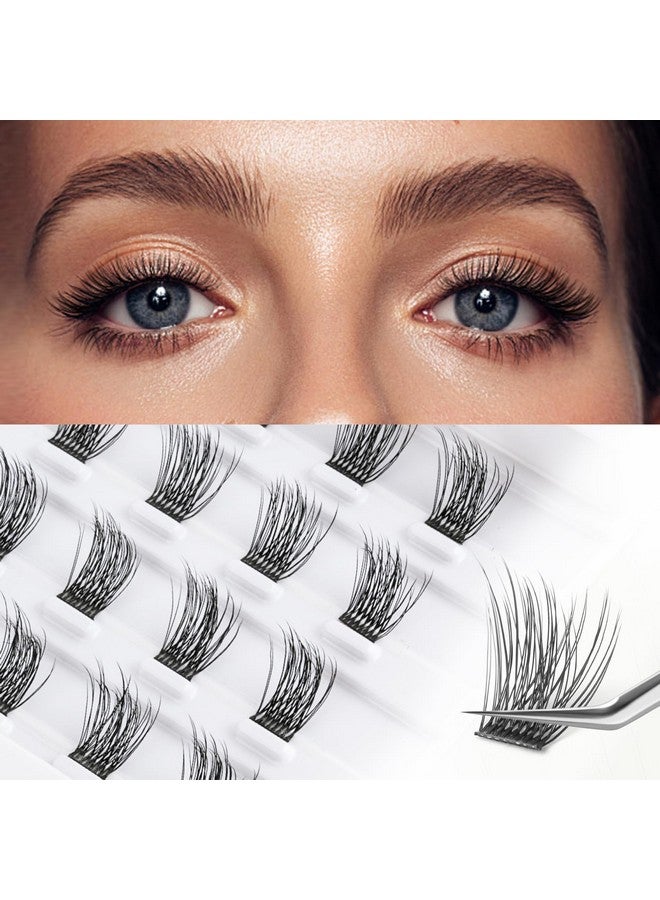 Lash Clusters Diy Eyelash Extension80 Clusters Lashes 10Mm 12Mm 14Mm 16Mm Mix 3D Effect Eyelasheasy To Apply At Home 12Mm Volume