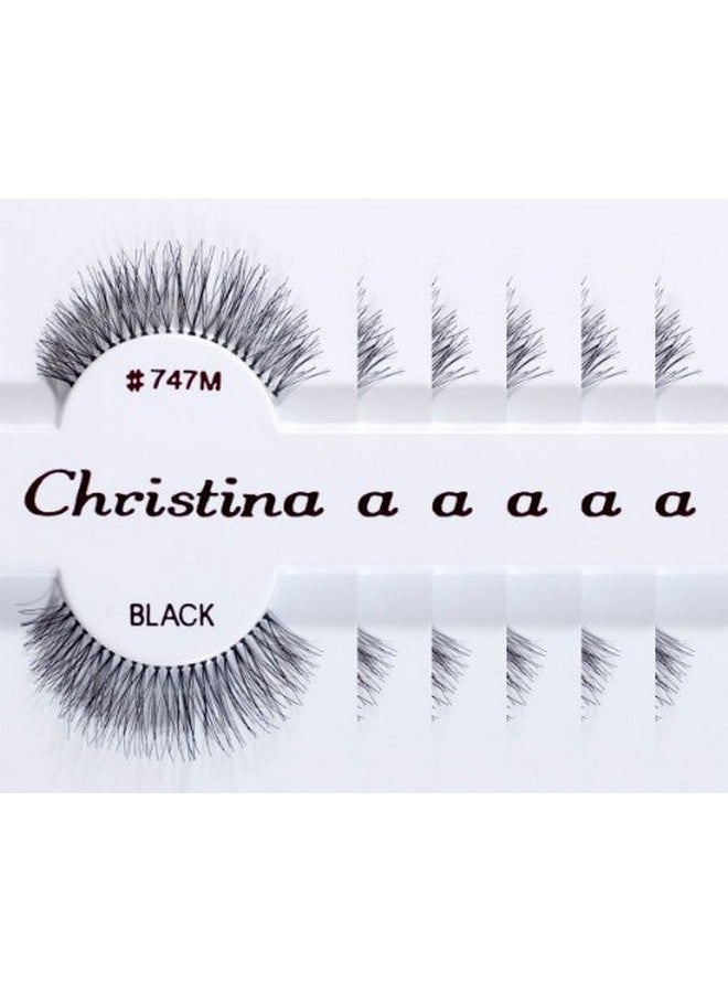 6Packs Eyelashes 747Medium By Christina