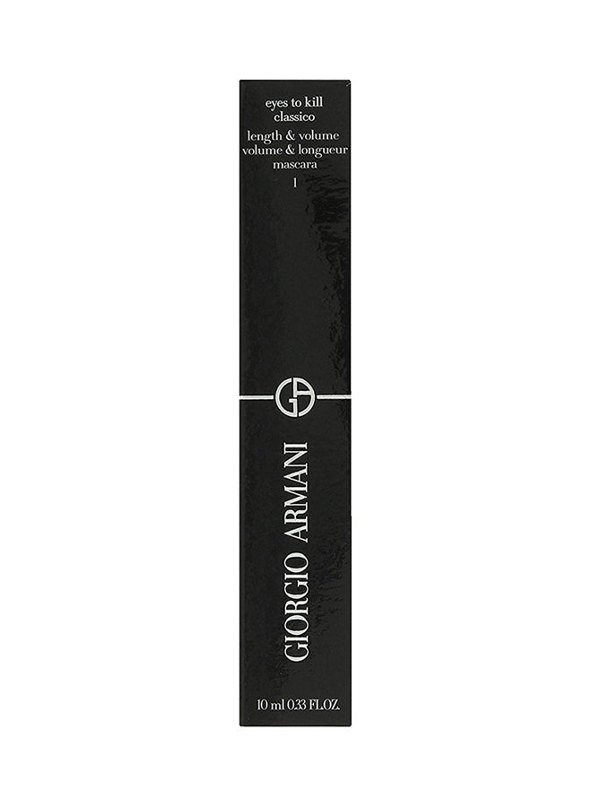 Eyes To Kill Classic Mascara 1 Black
