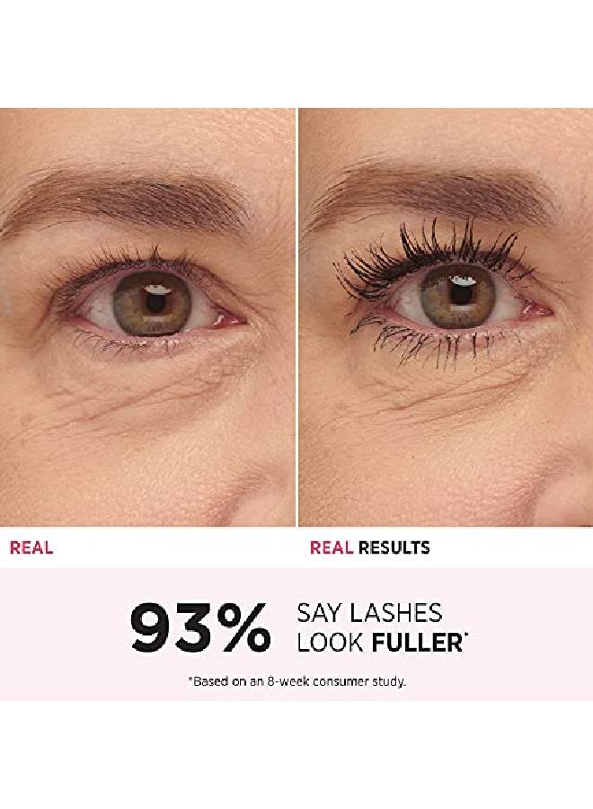 Hello Lashes+ Volumizing Mascara & Lash Serum Easytoremove Formula With Biotin Argan Oil & Jojoba Oil 0.27 Fl Oz