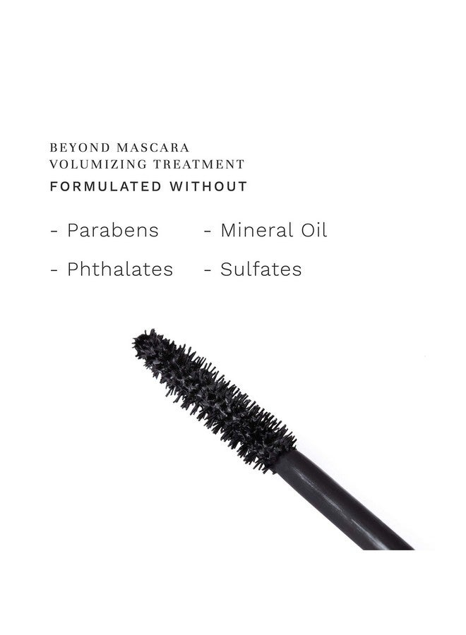 Beyond Mascara Volumizing Treatment Nourish & Lengthen Keratin & Biotin Promote Stronger Thicker Looking Eyelashes Buildable & Smudge Resistant Cruelty Free Rich Black