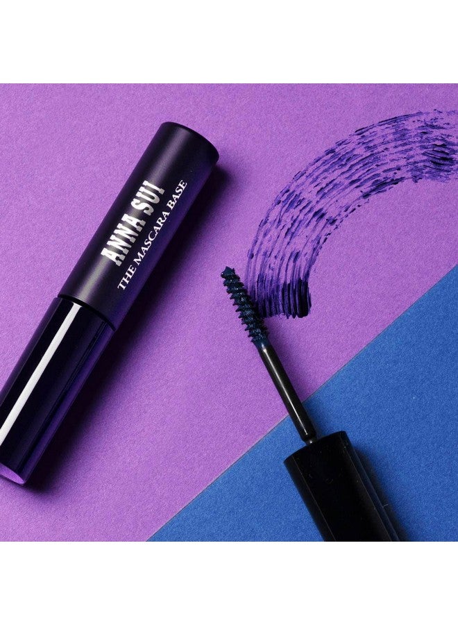 The Mascara Base Curlup Eyelashes Longlasting Rich Navy Black Color Easy To Wash Off With Warm Water 0.21 Fl Oz.