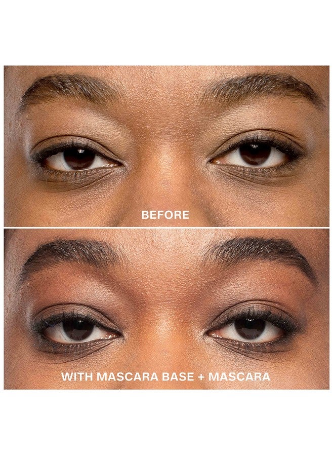 The Mascara Base Curlup Eyelashes Longlasting Rich Navy Black Color Easy To Wash Off With Warm Water 0.21 Fl Oz.