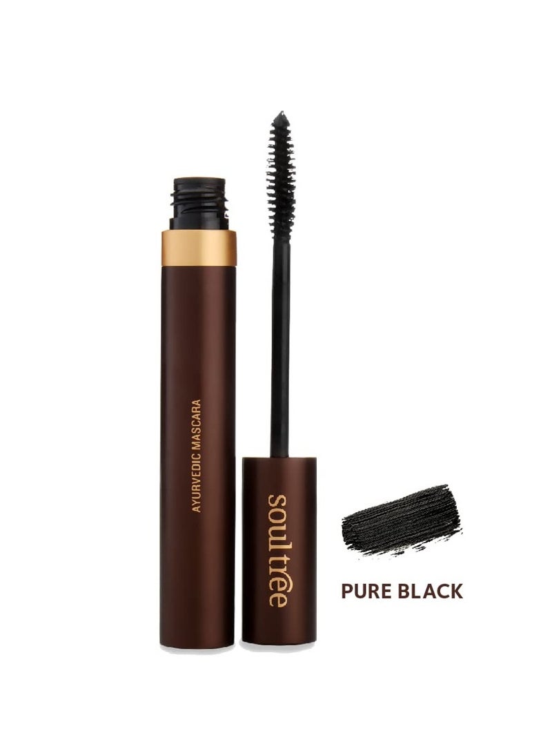 SoulTree Ayurvedic Mascara Black Ayurvedic formulation 6gm