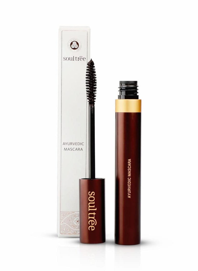 SoulTree Ayurvedic Mascara Black Ayurvedic formulation 6gm