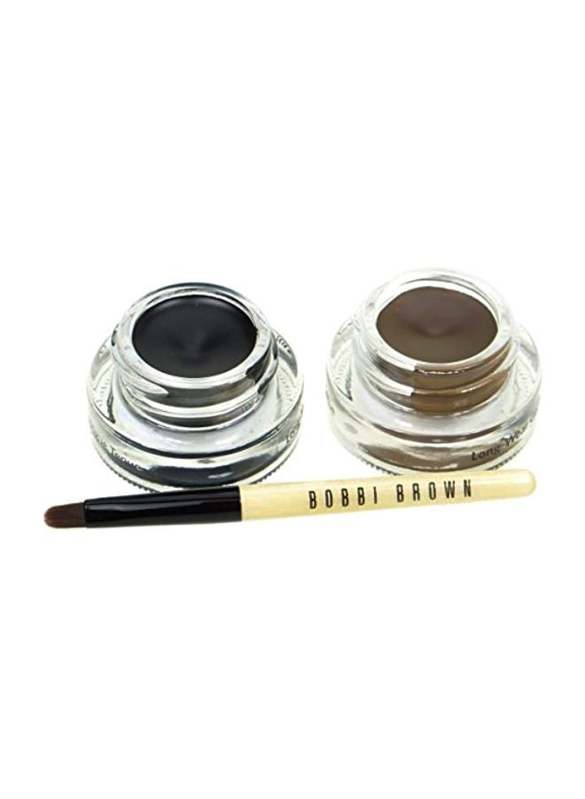 Long Wear Gel Eyeliner Duo Black/Sepia