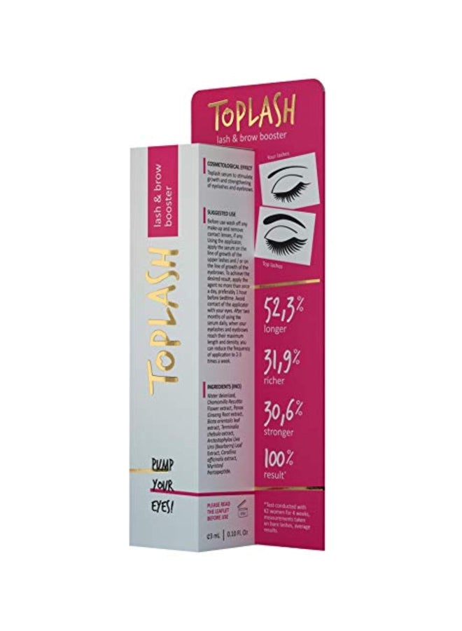 Eyebrow And Eyelash Growth Serum Clear