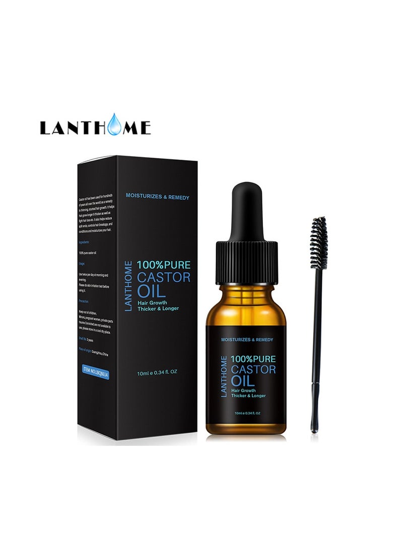 Lanthome castor oil castor oil mascara conditioner gentle moisturizing 10ml