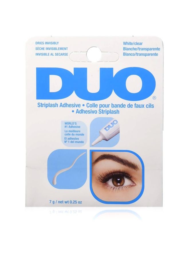 Duo Striplash Adhesive Clear/White