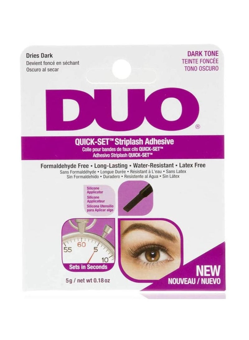 Quick Set Striplash Adhesive Dark
