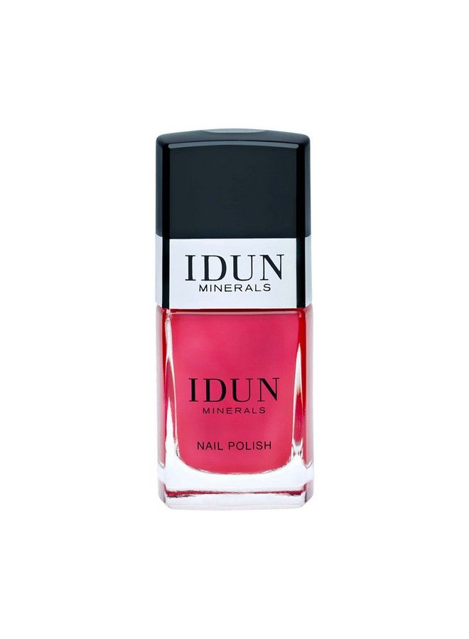 Cinnber Nail Polish Natural Mineral Chipresistant Keratin And Almond Oil Formula Cruelty Free 100% Vegan Nail Care Bordeaux Color 0.37 Fl Oz Bottle (I0108530)