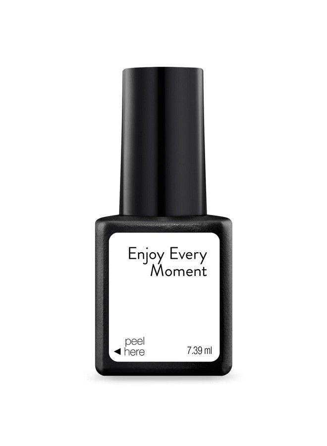 “Enjoy Every Moment” White Nail Gel Polish For Up To 2 Weeks Of Dazzling Color Led Nail Lamp Required Longlasting Finish No Dry Time 0.25 Fl Oz