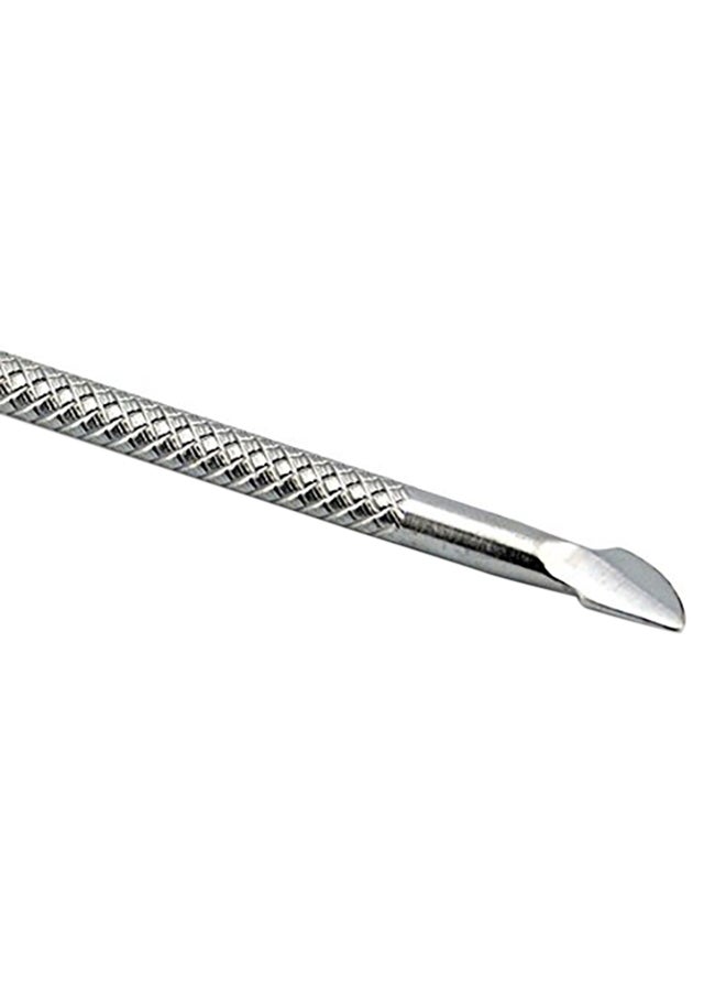 Nail Cuticle Pusher And Spoon Cleaner Tool