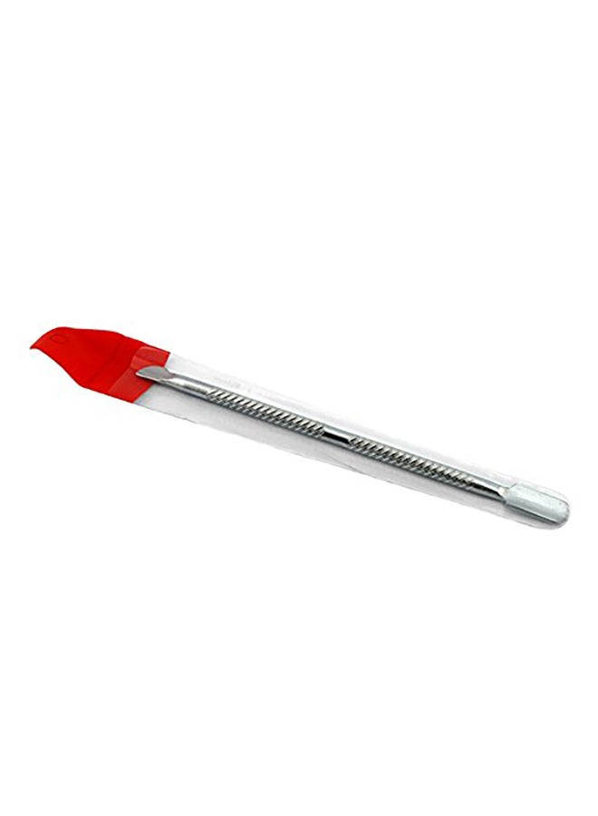 Nail Cuticle Pusher And Spoon Cleaner Tool