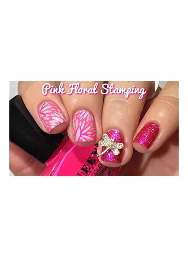Nail Art Stamping Plate Multicolour