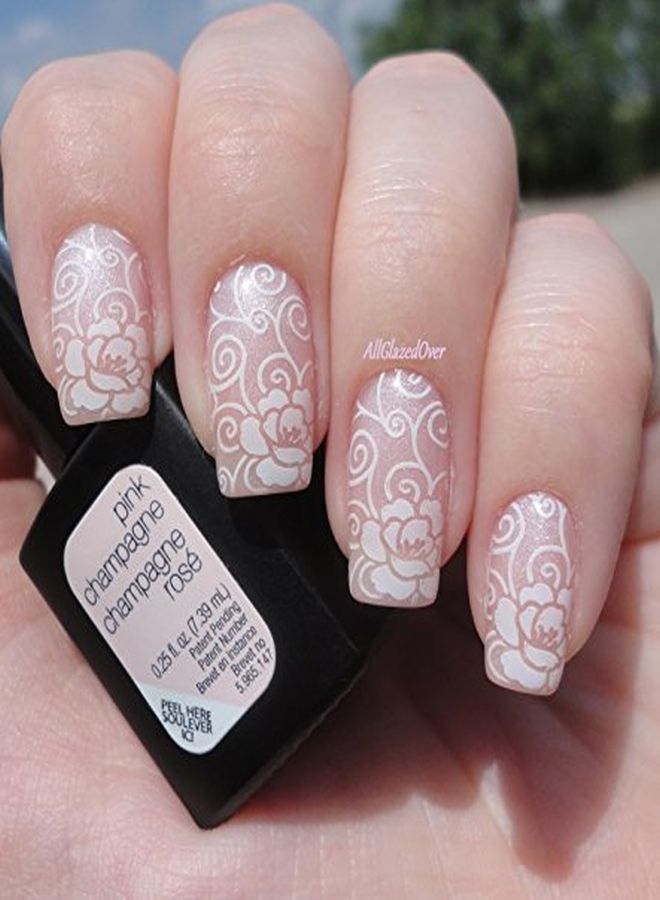 2015 Nail Art Stamping Plate Celebration Collection  Lace Blossom  New Invention Super Size All You Can Stamp Full Size Stamping Image Plates Manicure Diy (Infinite Images)Bh000475